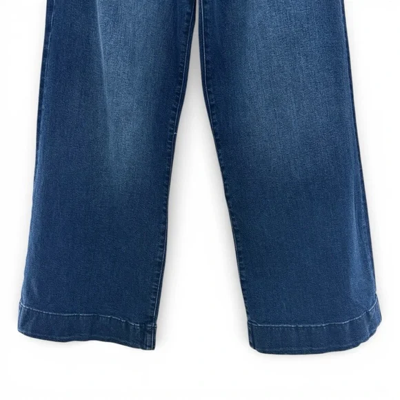 NWT Hudson Jolene Wide Leg Jeans Walker Dark Wash High Rise 30x32